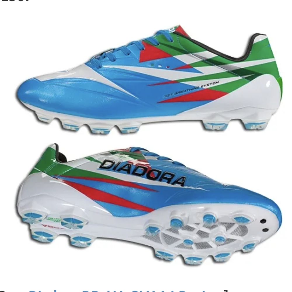 NWT Diadora Release Second Edition DD-NA 2 soccer shoes